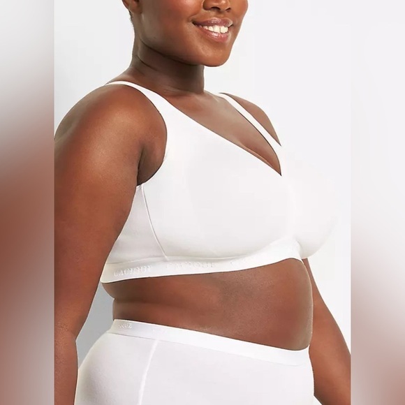 Cacique Unlined Full Coverage No Wire Bra - Picture 3 of 8